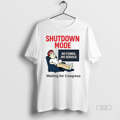 Trendy Shutdown Mode Waiting Congress Hoodie Unique Gift