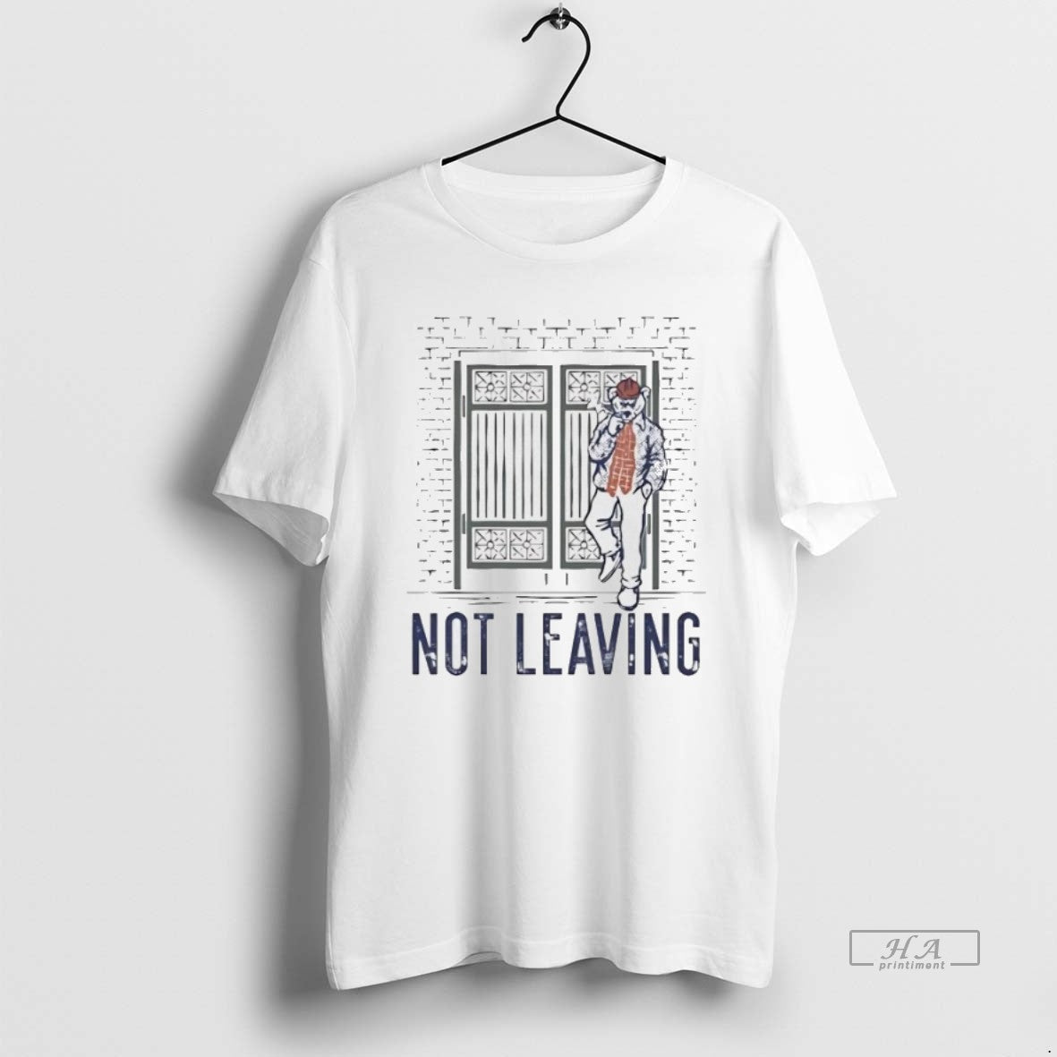 Trendy Smoking Bear Not Leaving Long Sleeve Authentic Outfit