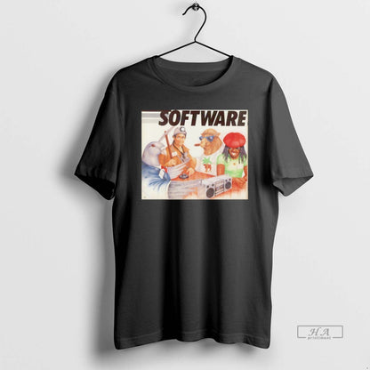 Trendy Software Art Tee Retro Fashion