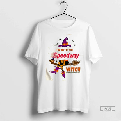 Trendy Speedway Im Witch She Has Me Under Her Spell Halloween TShirt