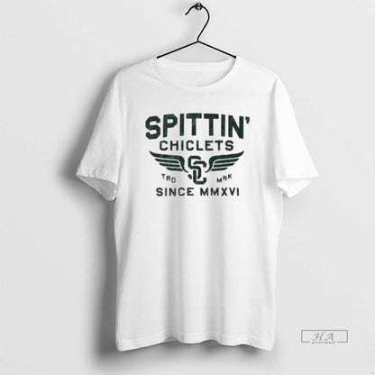 Trendy Spittin Chiclets Wings Tee Premium Apparel