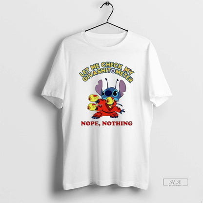 Trendy Stitch Let Me Check My Giveashitometer Nope Nothing Sweatshirt