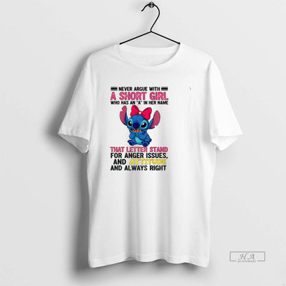 Trendy Stitch Never Argue Short Who As Her Long Sleeve Trendy Fashion