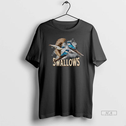 Trendy Swallows Tachycineta Bicolor Sweatshirt Retro Gift