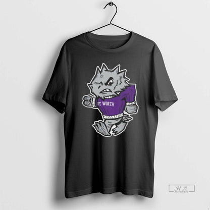 Trendy Tcu Horned Frogs Fort Worth Mascot Long Sleeve Designer Outfit