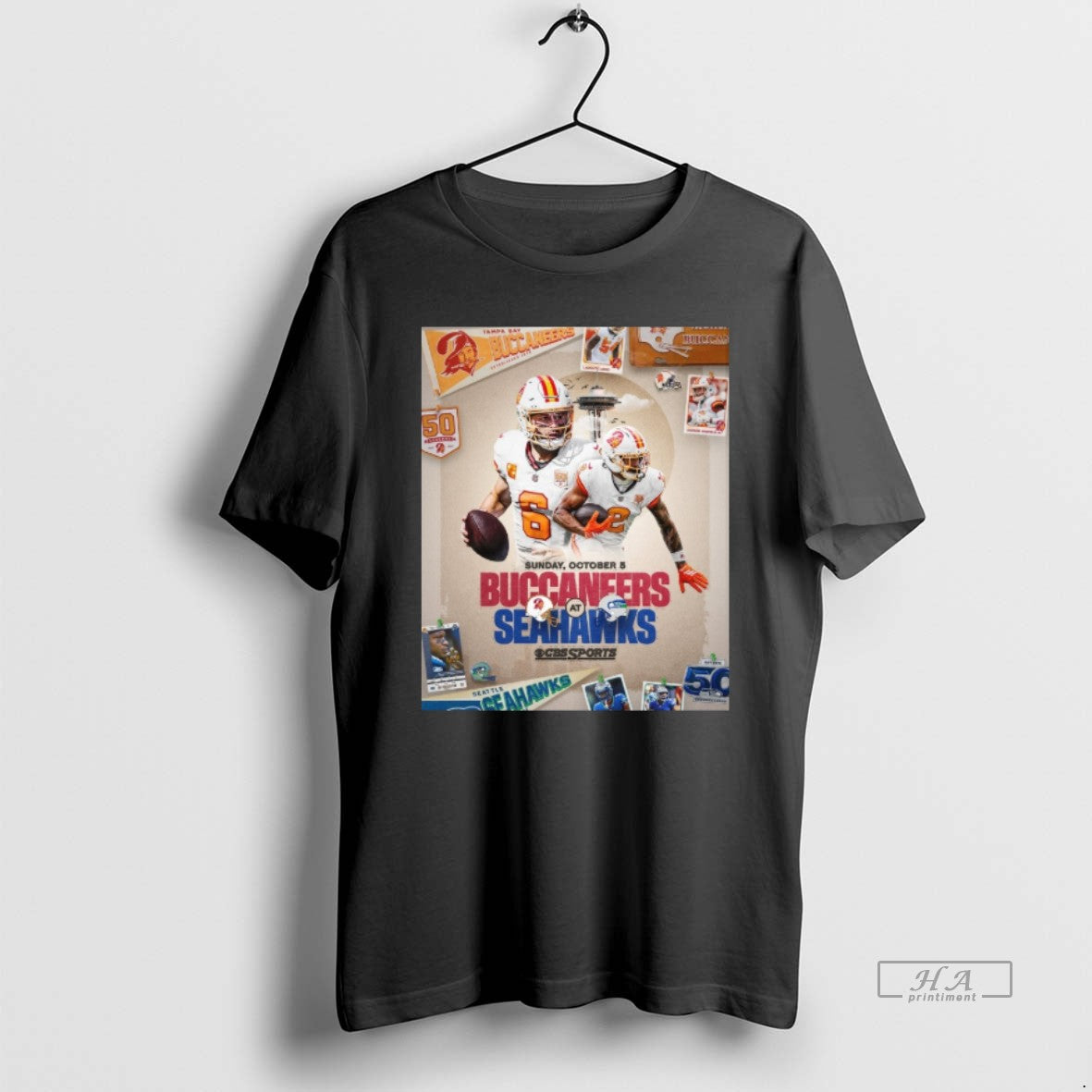 Trendy Tampa Bay Buccaneers Vs Seattle Seahawks October 5Th 2025 Cbs