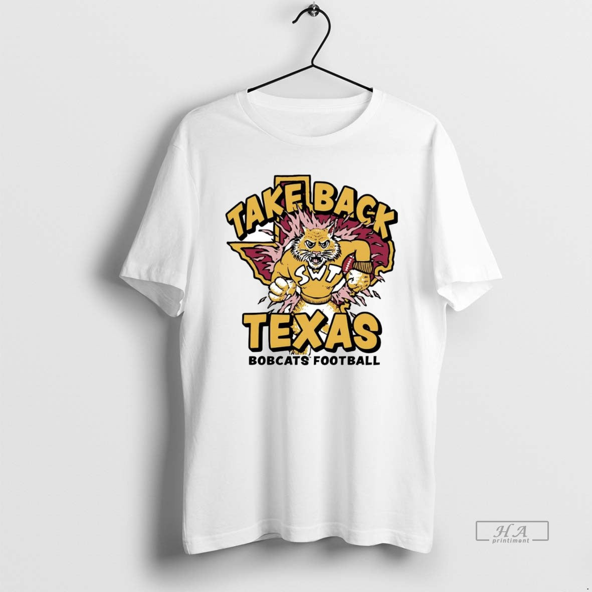 Trendy Texas State Bobcats Take Back Texas Long Sleeve Retro Fashion