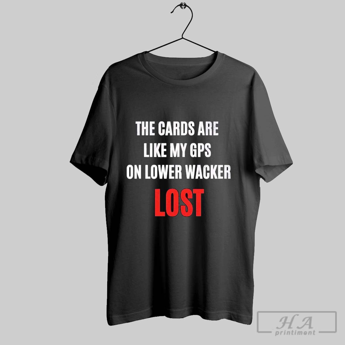 Trendy Cards Are Like My Gps Lower Wacker Lost Hoodie Retro Look