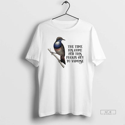 Trendy Time Has Come This Fuckin Guy To Vamoose Tank Top Retro Fashion
