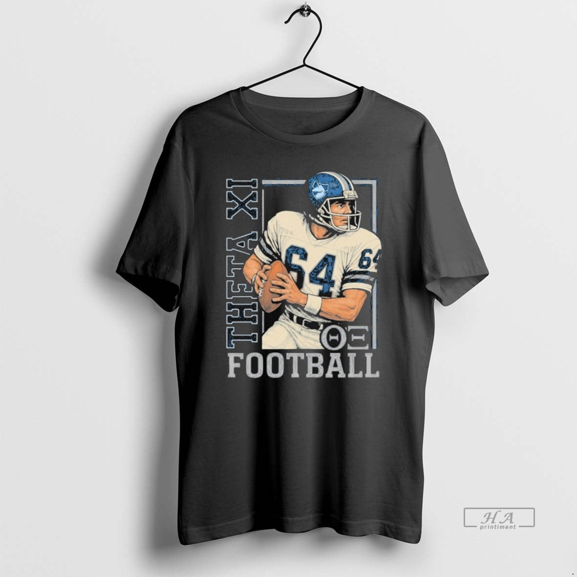 Trendy Theta Xi Football Tank Top Modern Fashion