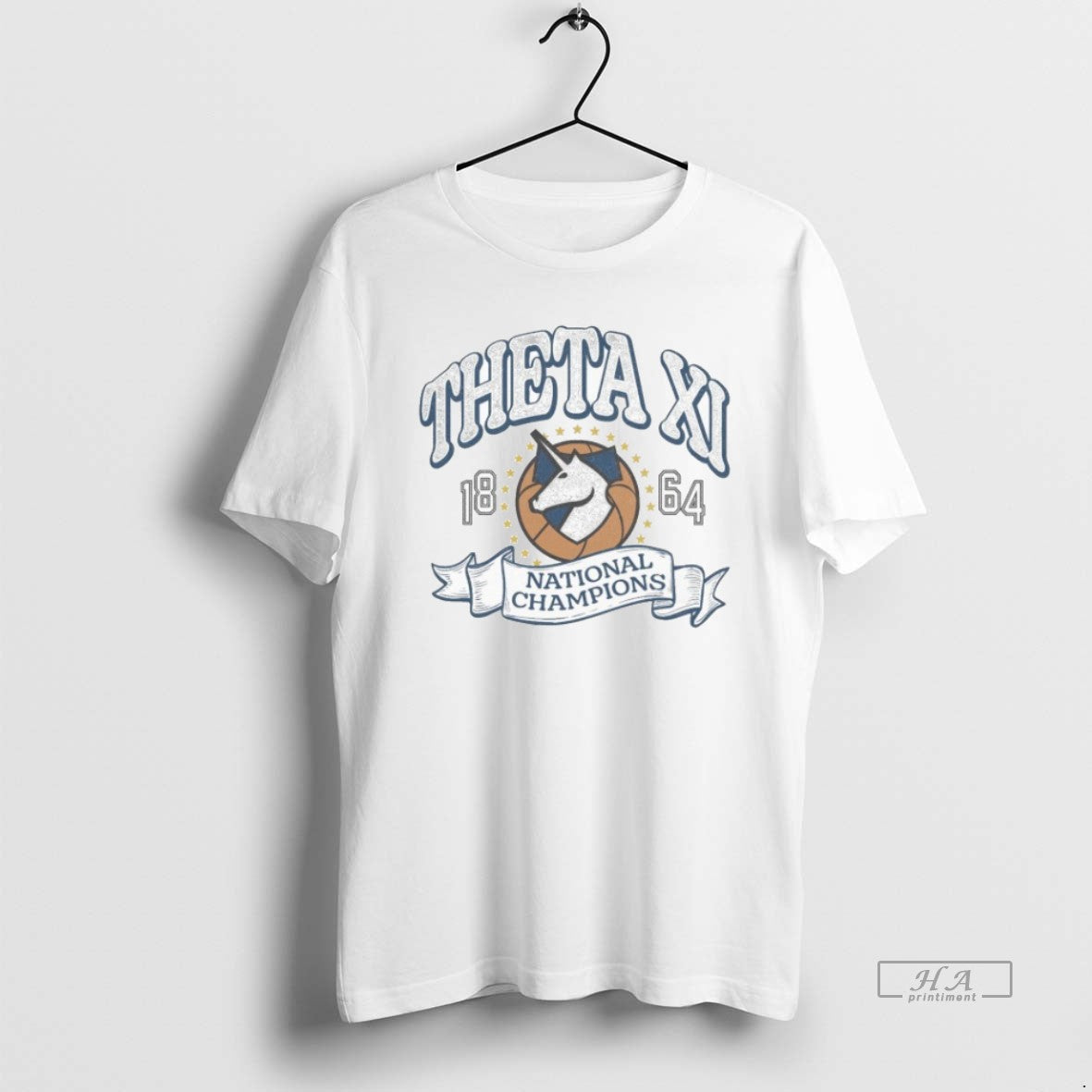 Trendy Theta Xi National Champions 1864 Tee Stylish Outfit