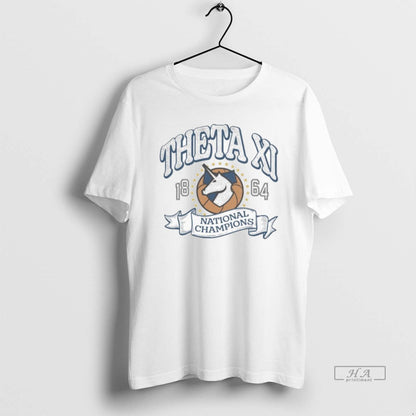 Trendy Theta Xi National Champions 1864 Tee Stylish Outfit