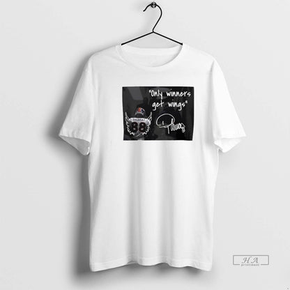 Trendy Thmas Number 88 Only Winners Get Wings Signature Shirt Retro