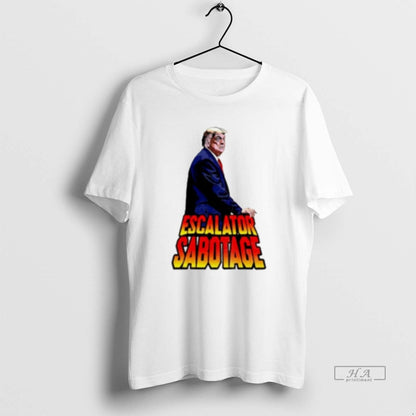Trendy Trump Escalator Sabotage Tank Top Unique Fashion