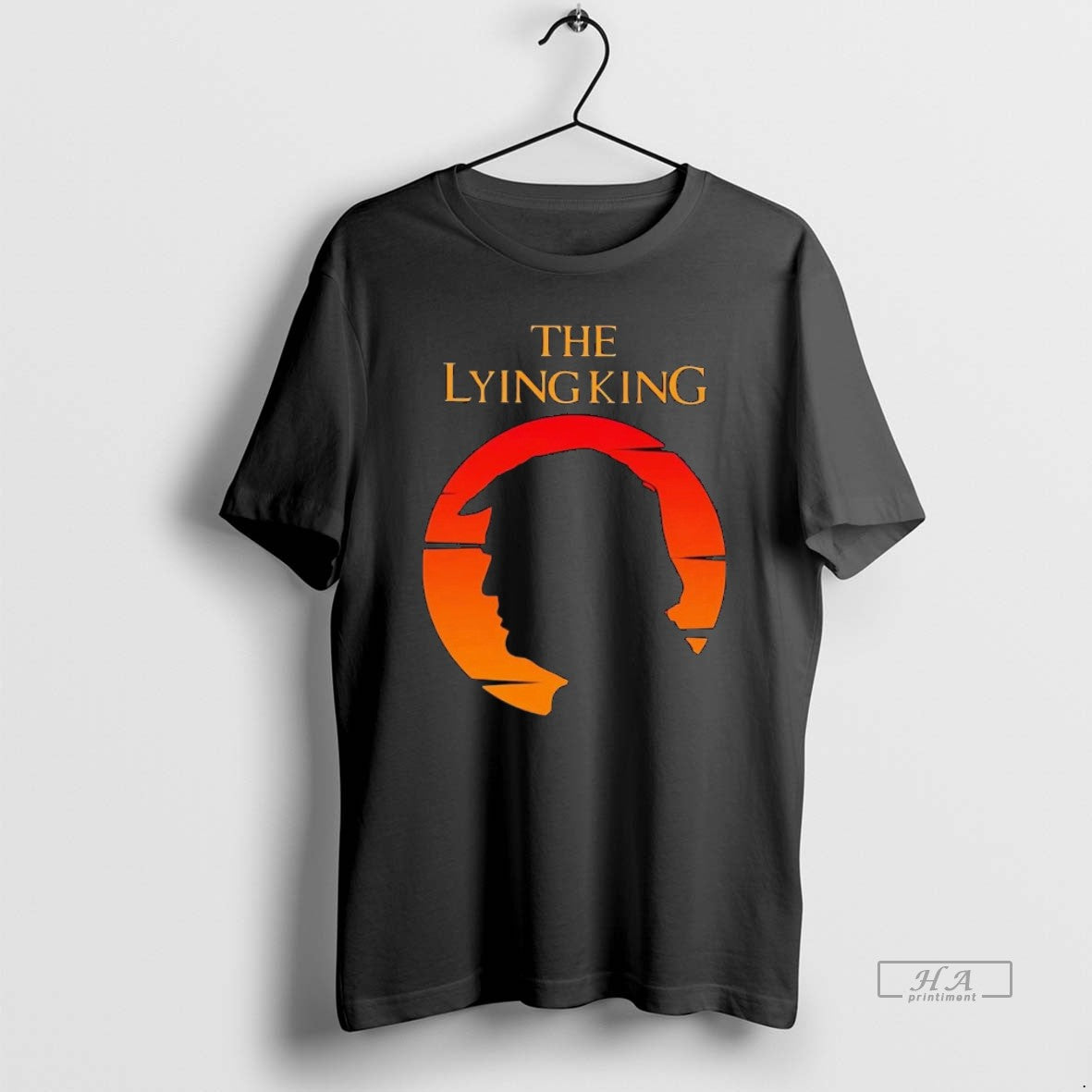 Trendy Trump Lying King Long Sleeve Retro Style