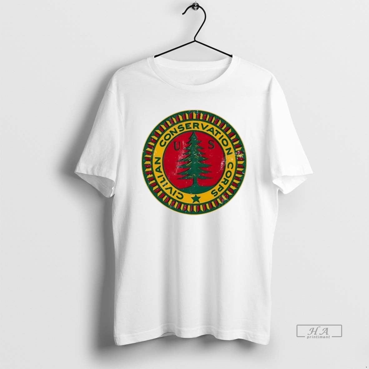 Trendy Us Civilian Conservation Corps Shirt Stylish Apparel