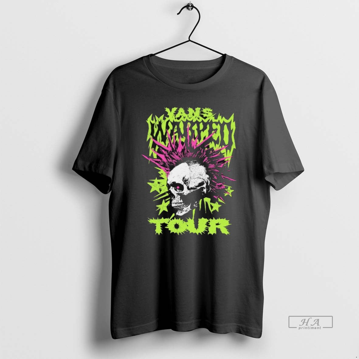 Trendy Vans Warped Tour Mohawk Skull Sweatshirt Vintage Style
