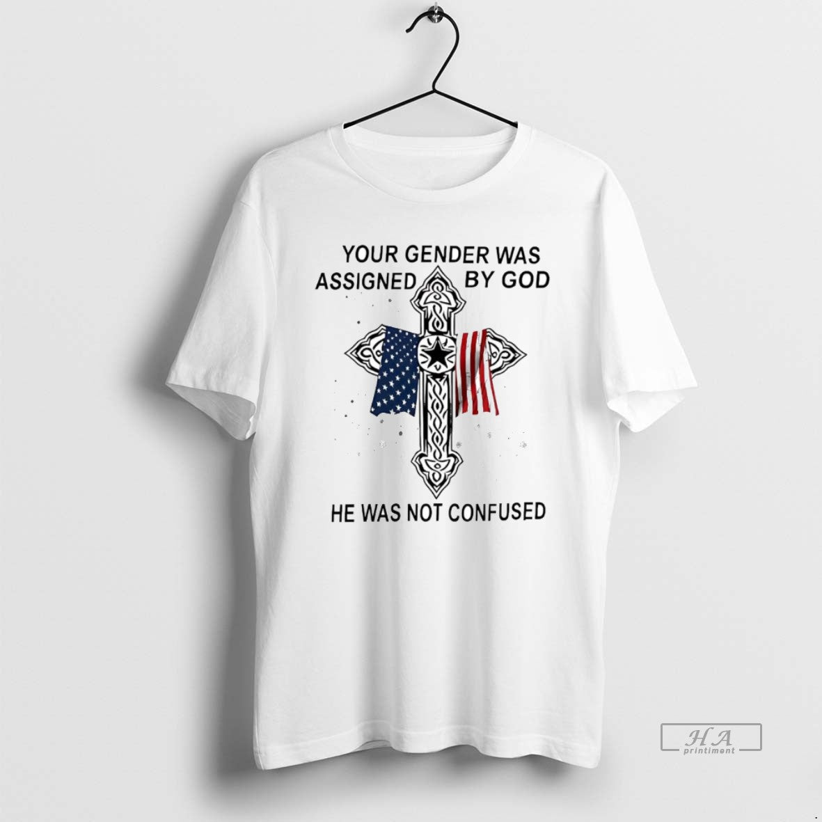 Trendy Veteran Your Gender Was Assigned God He Was Not Confused Tank