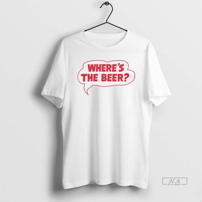 Trendy Wheres Beer Word Bubble Tank Top Vintage Merch