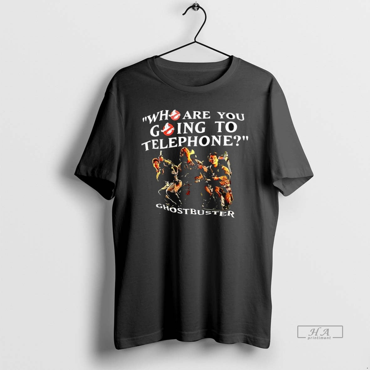 Trendy Who Are You Going To Telephone Ghostbuster Long Sleeve