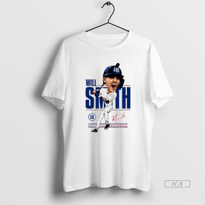 Trendy Will Smith Los Angeles Dodgers Caricature 2025 Tank Top
