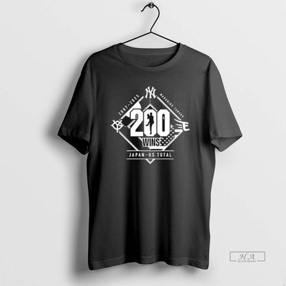 Trendy Yomiuri Masahiro 200 Wins Japan Us Total 2007 2025 Hoodie