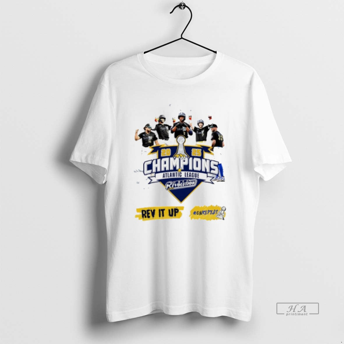 Trendy York Revolution 2025 Atlantic League Champions Rev It Up Tank