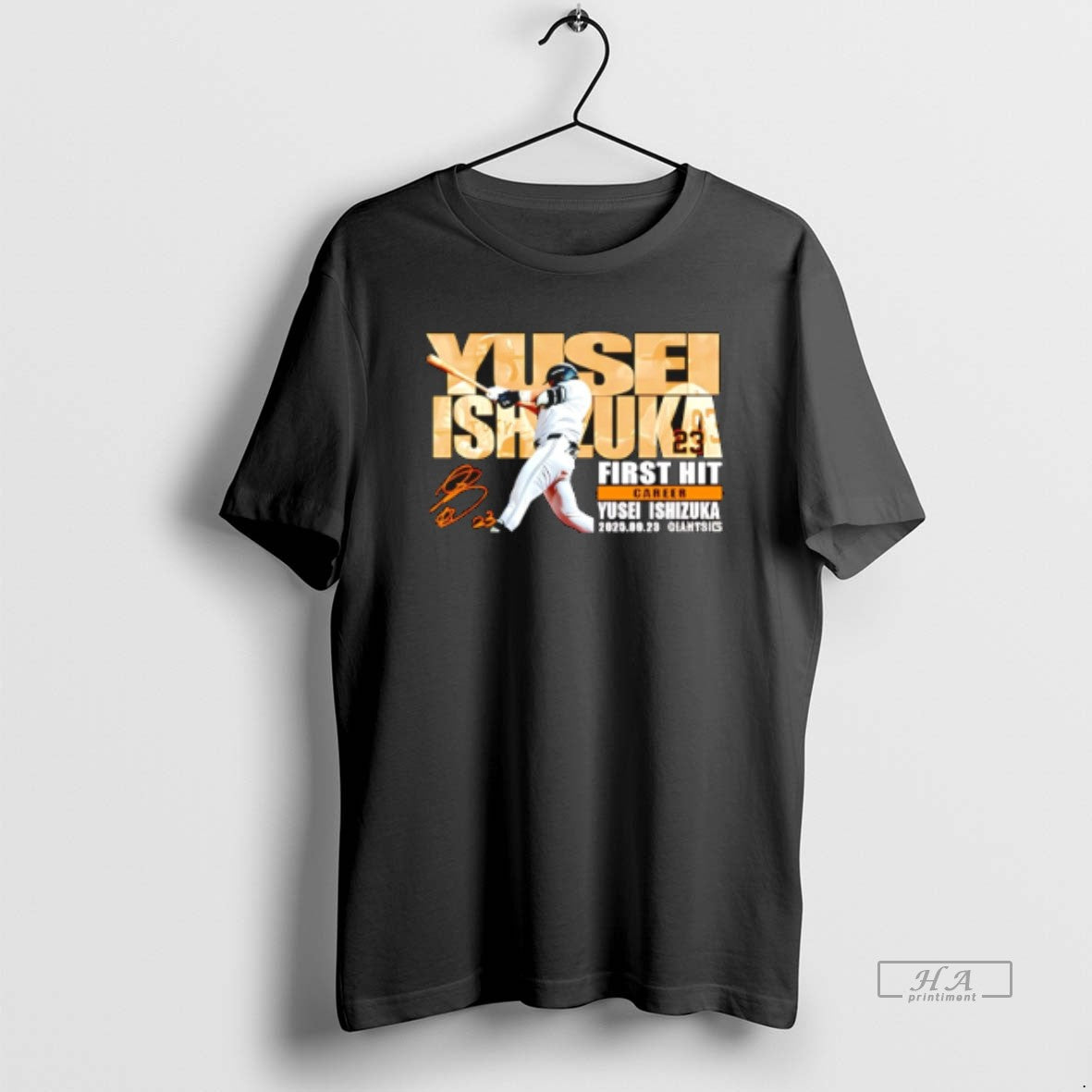 Trendy Yusen Ishzuka First Hit Career Giants 2025 Hoodie Trendy Gift