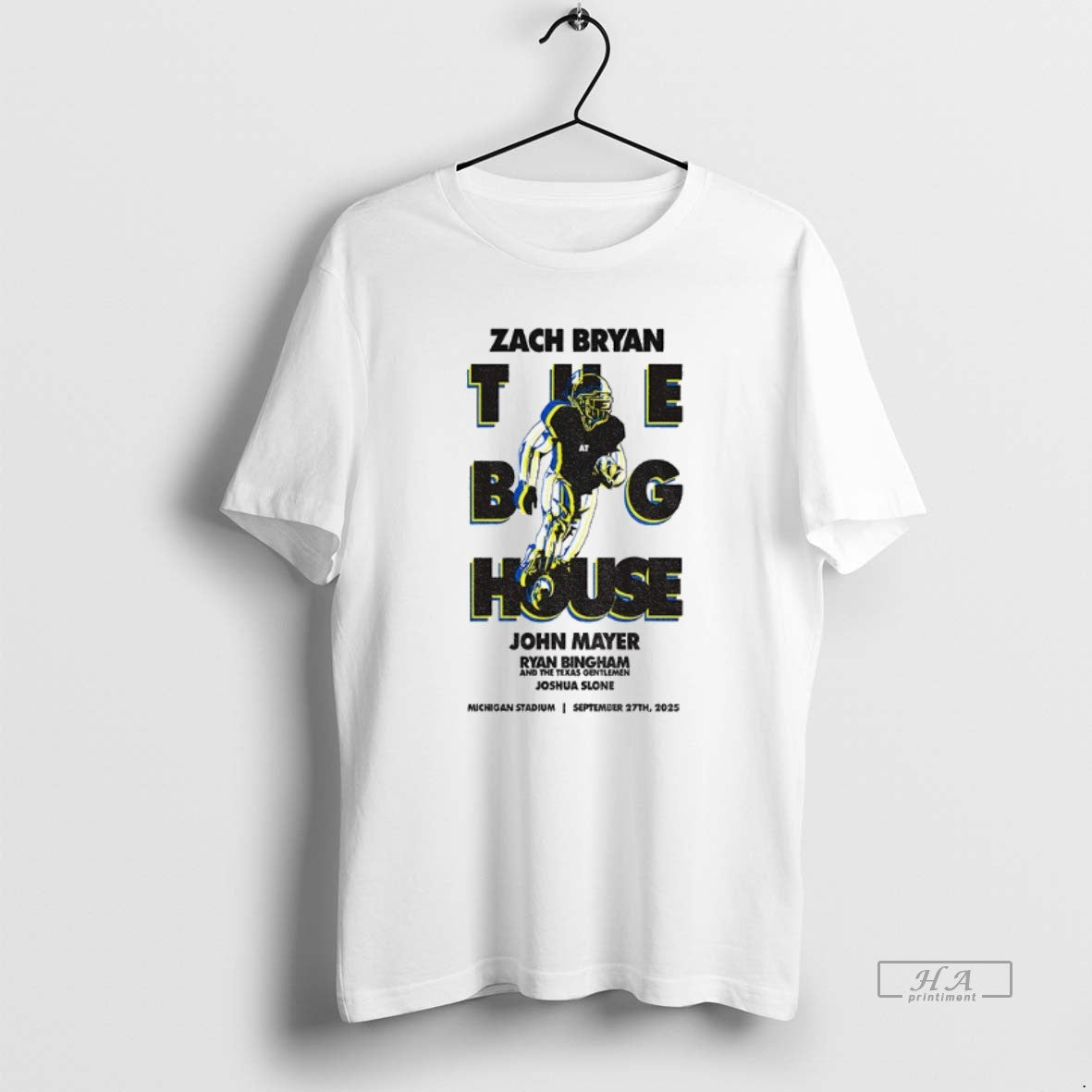 Trendy Zach Bryan Big House Michigan Stadium September 27 2025 Tank