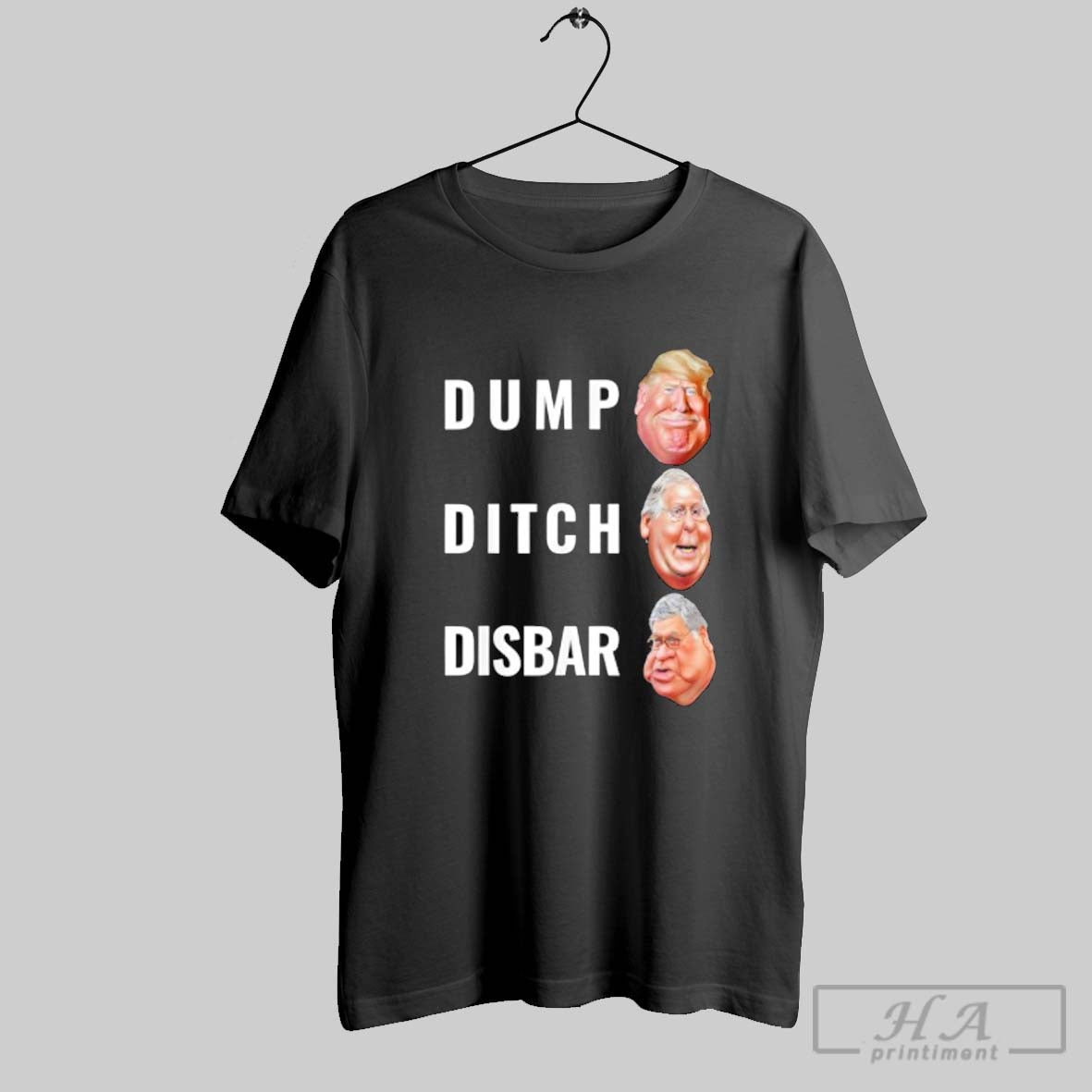 Trump Dump Ditch Disbar Tank Top Elegant Apparel