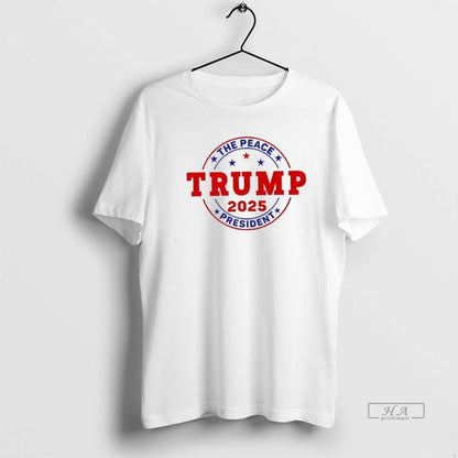 Trump Peace President 2025 Long Sleeve Classic Style