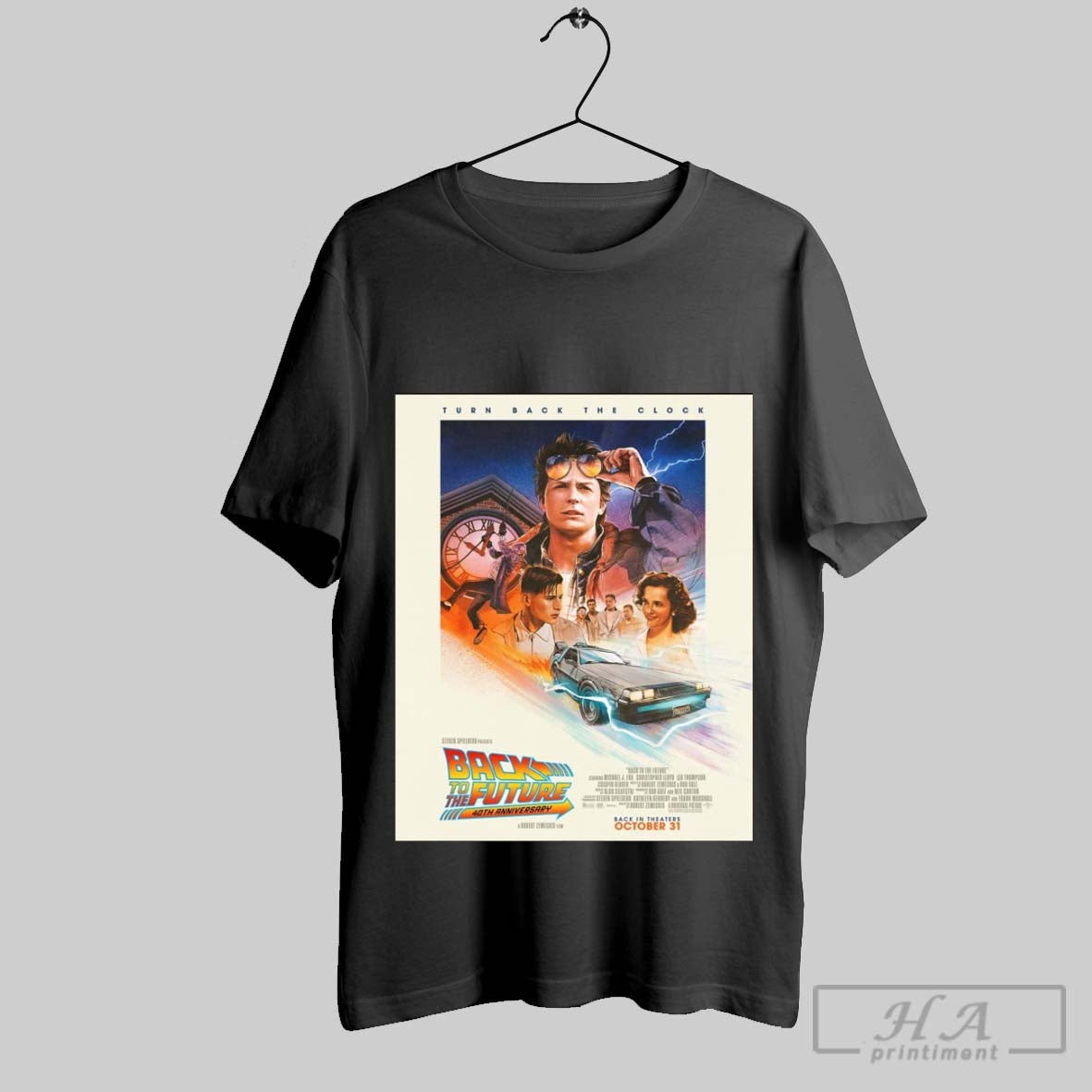 Turn Back Clock Back To Future 40Th Anniversary Back Theaters October