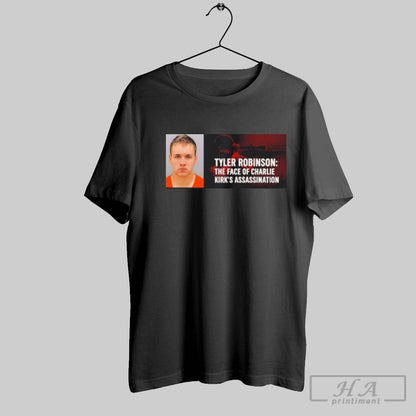 Tyler Robinson Charlie Kirks Assassination TShirt Authentic Style