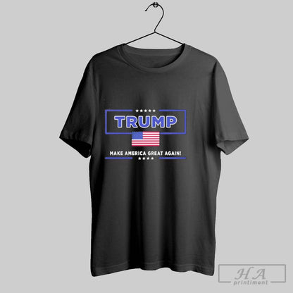 Tyler Robinson Trump Make America Great Again Flag Usa Shirt Premium