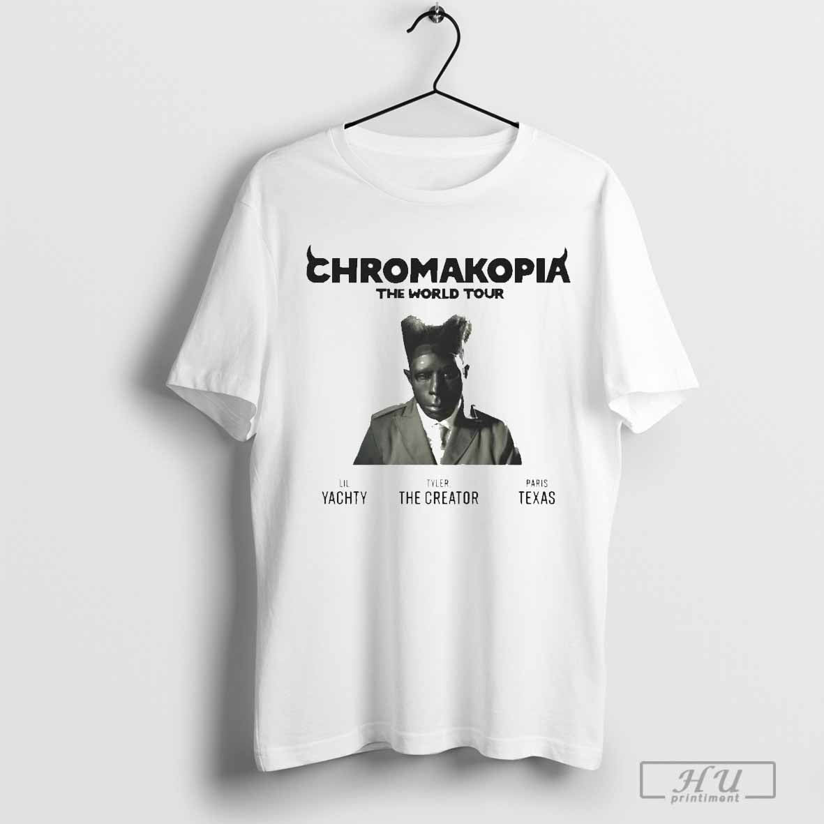Tyler Creator Chromakopia World Tour 2025 Shirt Trendy Style