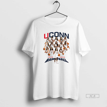 Uconn Womens Basketball Team 2025 2026 Collage Shirt Retro Gift