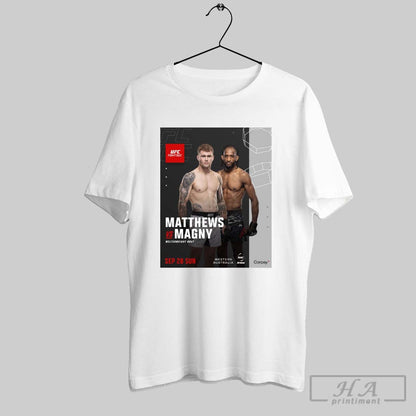 Ufc Fight Night Matthews Vs Magny Welterweight Bout Sunday September