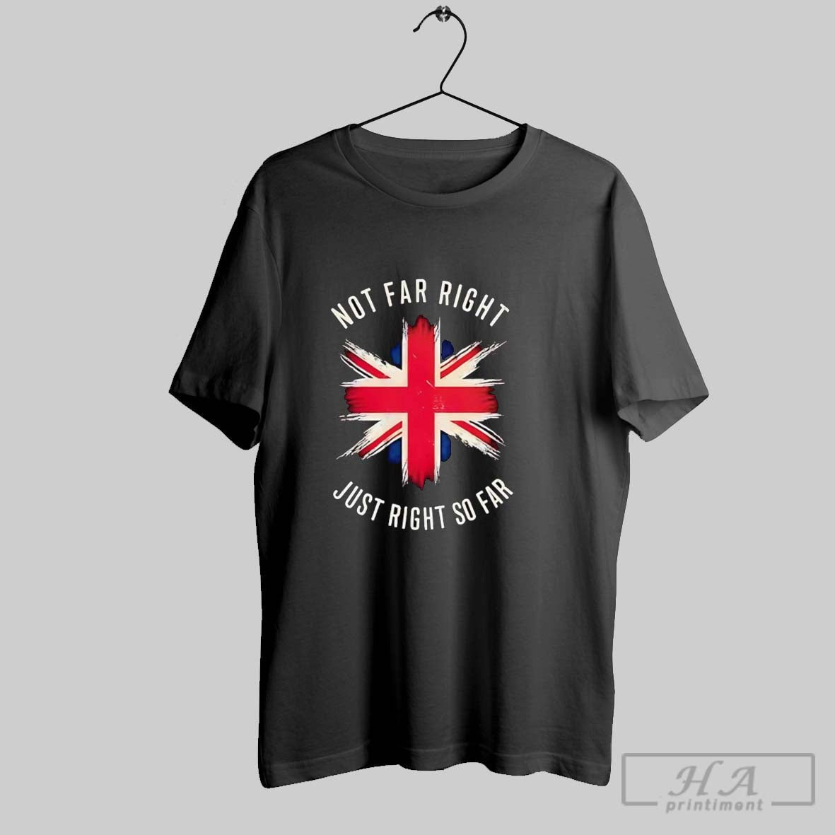 Uk Not Far Right Just Right So Far Tank Top Elegant Apparel