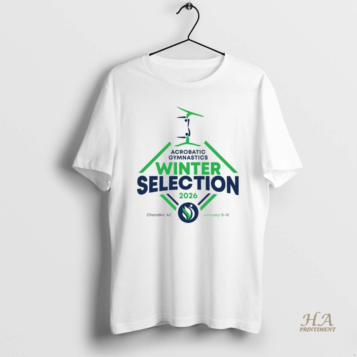 Usa Gymnastics 2026 Acrobatic Gymnastics Winter Selection Tee