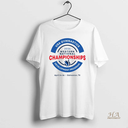 Usa Gymnastics 2026 Mens Western National Championships Hoodie