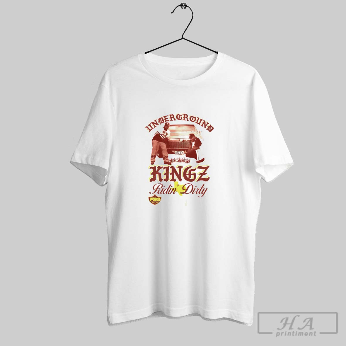 Underground Kingz Ridin Dirty Tank Top Retro Fashion