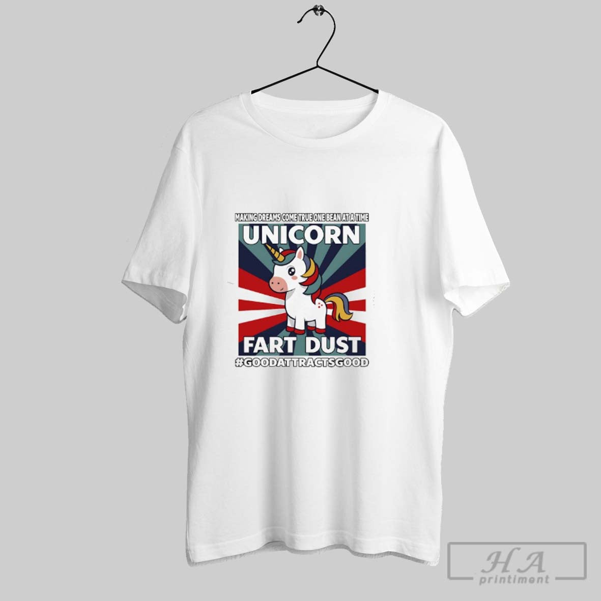 Unicorn Fart Dust Making Dreams Come True One Bean Time Tank Top