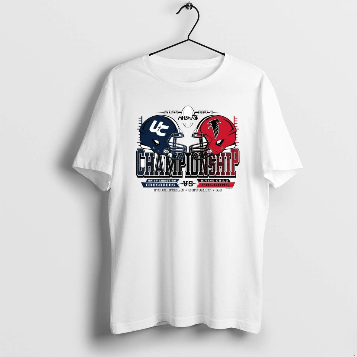Unity Christian Crusaders Vs Divine Child Falcons 2025 Football D4