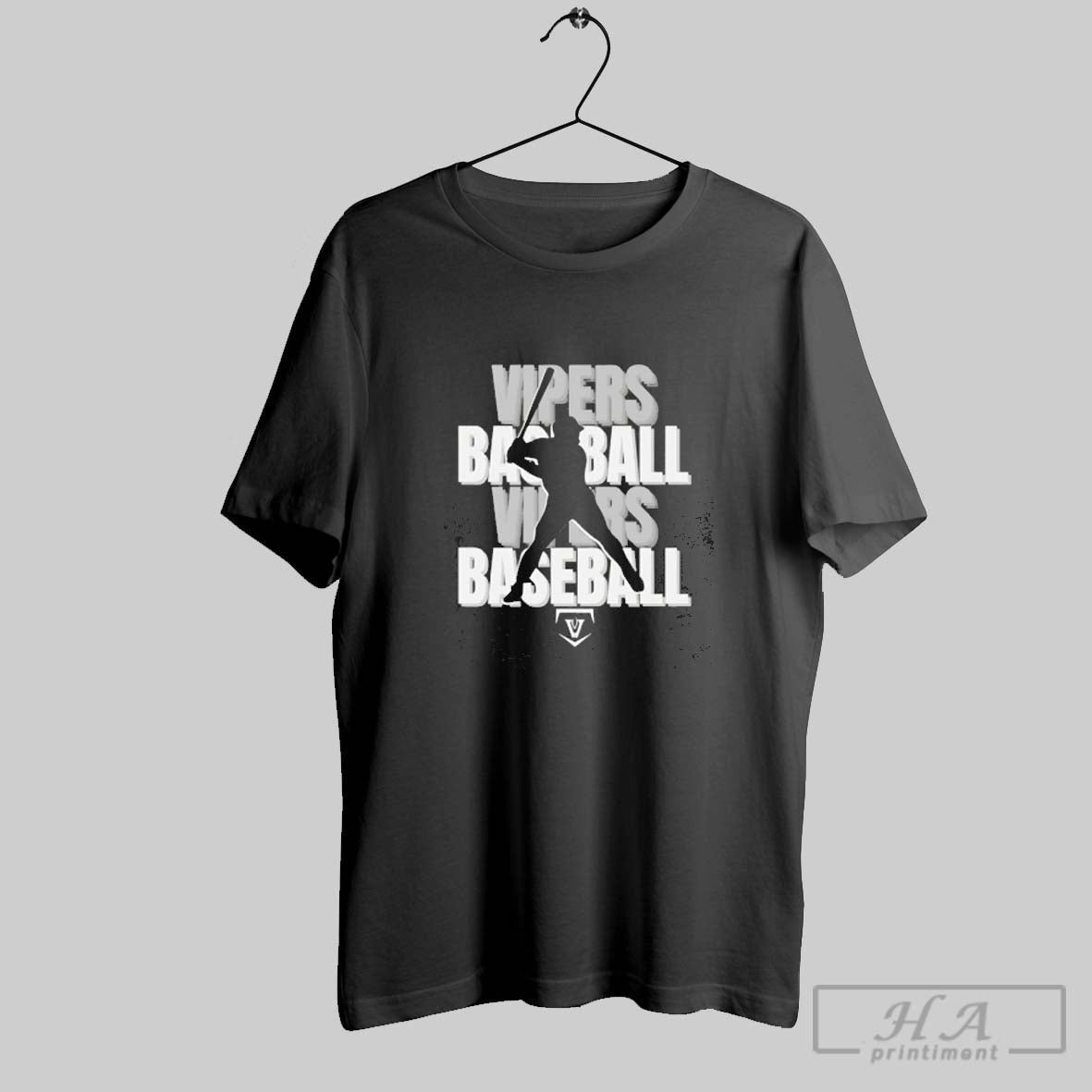 Vandegrift Crown Trio Baseball Silhouette Tank Top Designer Outfit