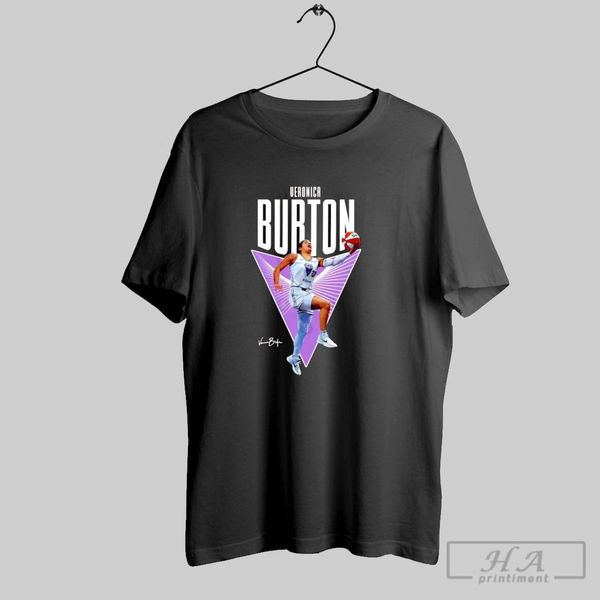 Veronica Burton Jump Shot Golden State Valkyries Signature Long