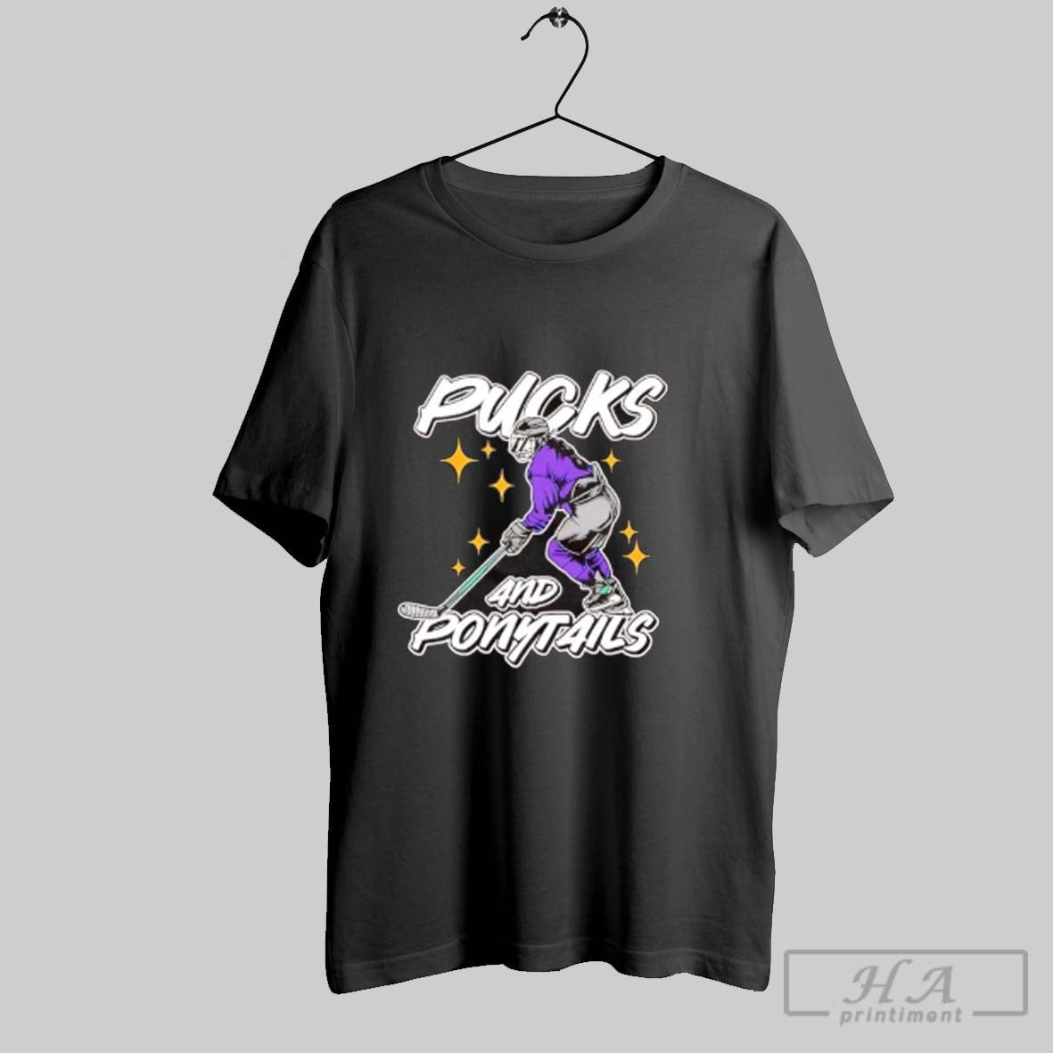 Whnl Pucks And Ponytails Hockey Sweatshirt Classic Style