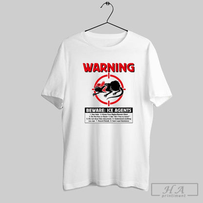 Warning Beware Ice Rats Hoodie Unique Collection