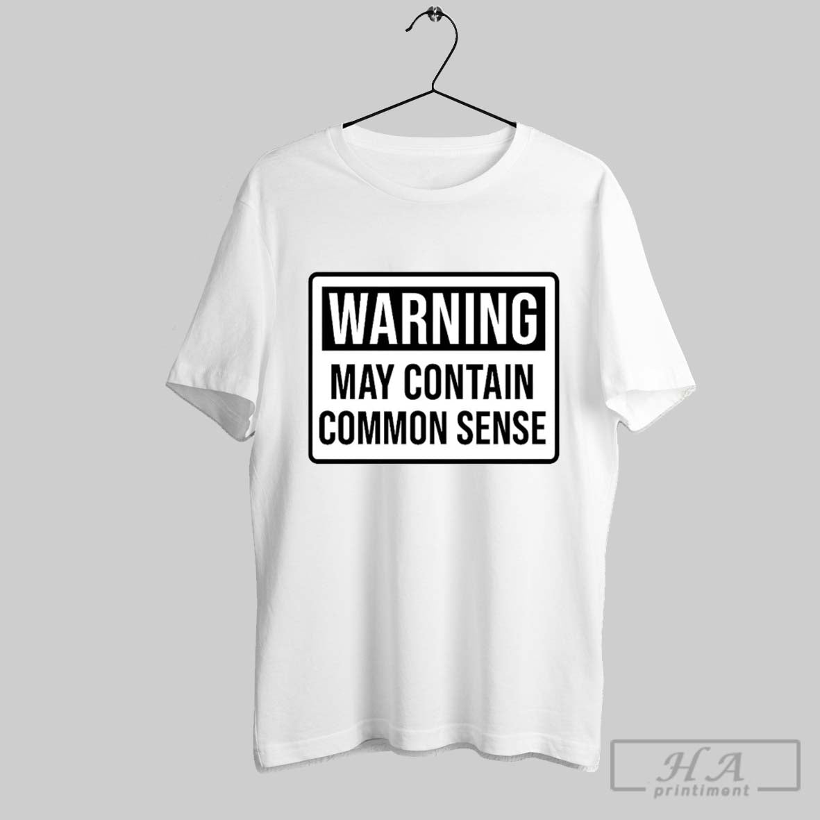 Warning May Contain Common Sense Long Sleeve Premium Look