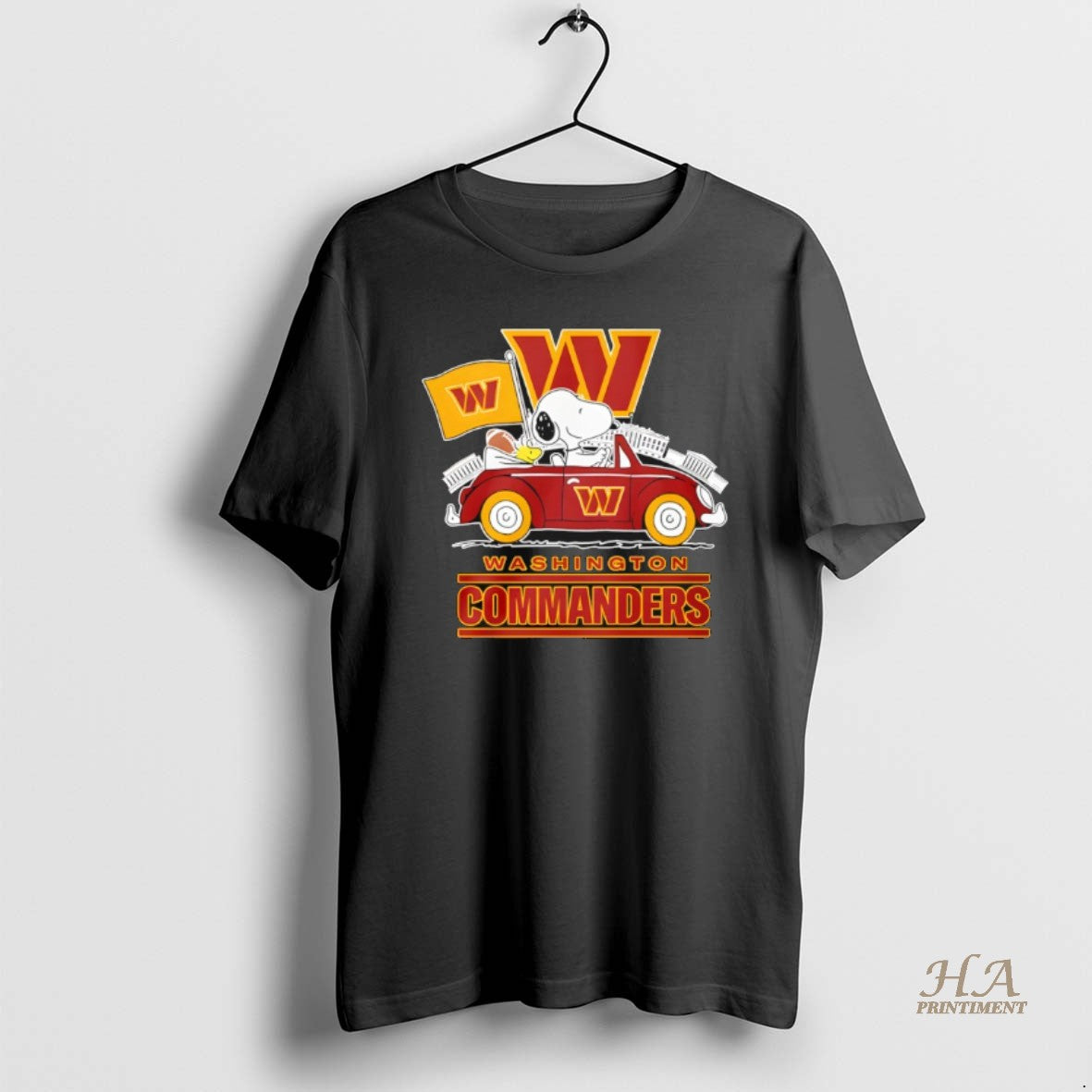 Washington Commanders X Snoopy And Woodstock Drive Car Sweatshirt