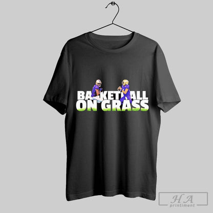 Washington Huskies Basketball Grass Tee Elegant Outfit